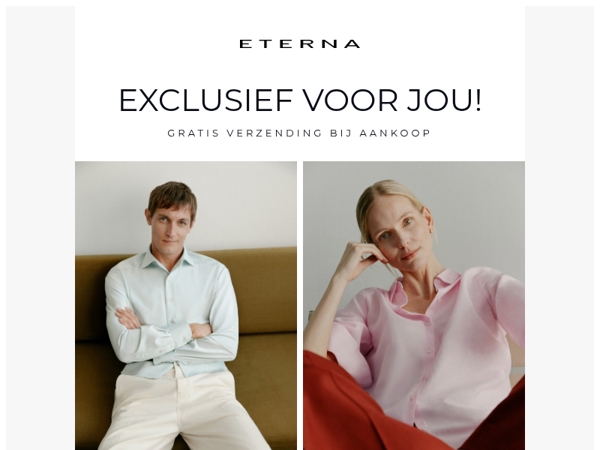 Gratis verzending bij uw eerste bestelling