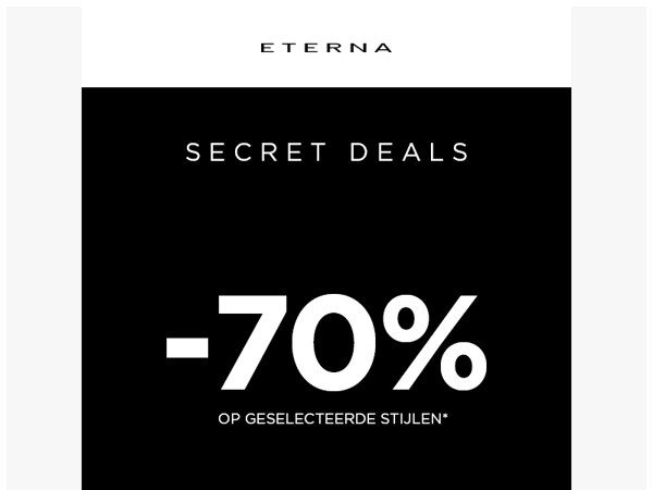 🔓Secret Deals: bespaar 70%!
