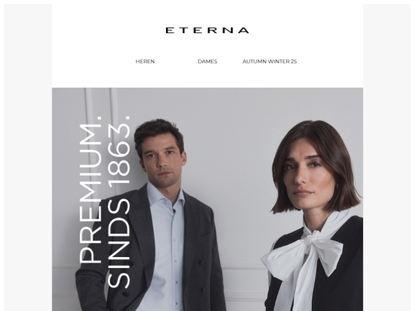 Premiumkwaliteit. Sinds 1863.