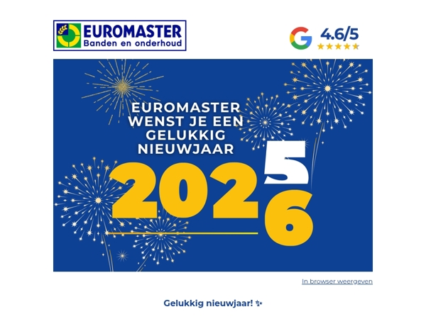 Gelukkig nieuwjaar! ✨