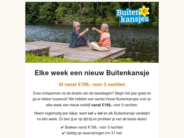 Dat ene Buitenkansje… Je hebt 't gevonden! 🔥