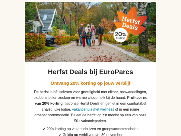 Heb je onze Herfst Deals al gezien? 👀