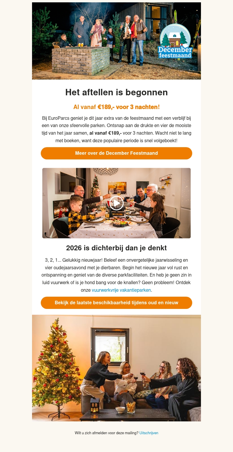 Blik terug en kijk vooruit: oud en nieuw bij EuroParcs! π Blik terug en kijk vooruit: oud en nieuw bij EuroParcs! π