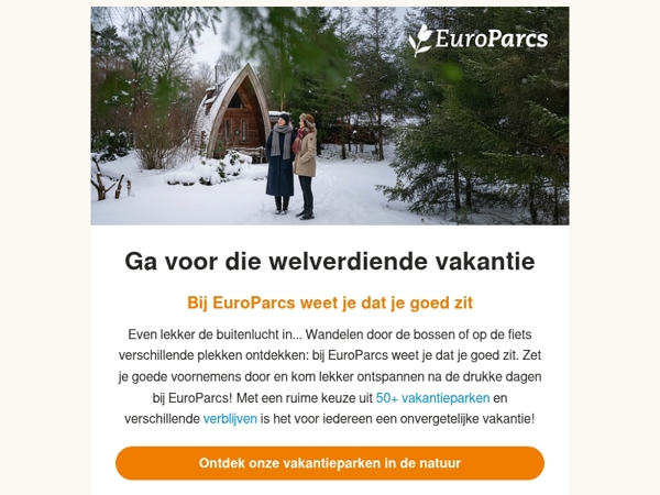 Begin 2026 goed: boek nu bij EuroParcs! 🧡