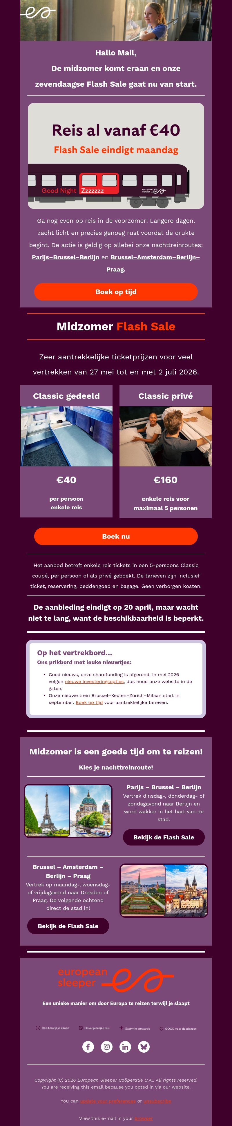 Midzomer Flash Sale ✨🚆 Midzomer Flash Sale ✨🚆