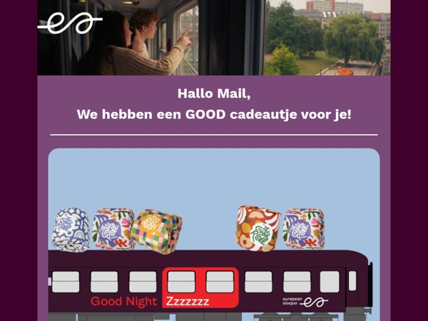 Goeie winactie voor een goede nacht!