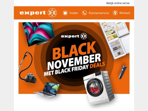Jouw kans op topdeals: Black November! 🛍️