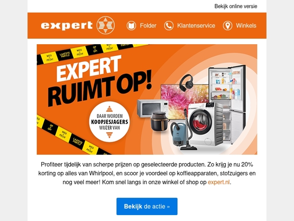 Expert Ruimt Op! Scoor nu jouw voordeel 🧹