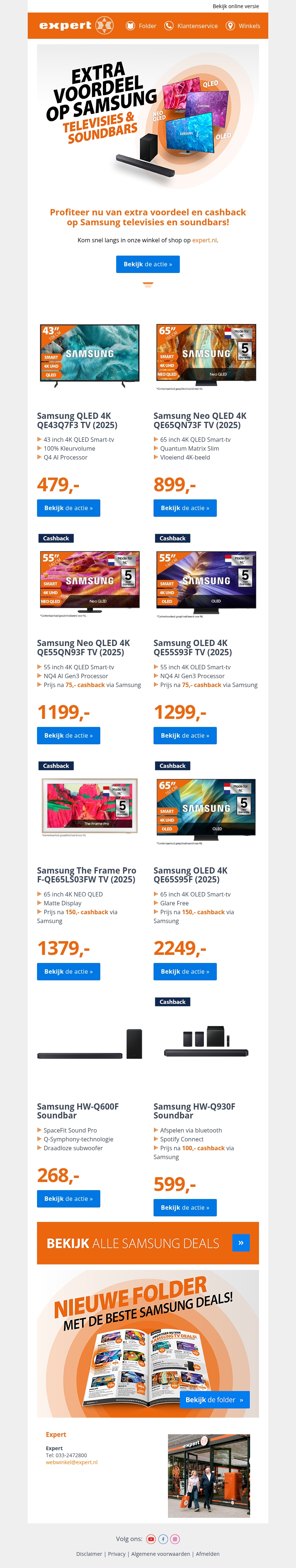 Nu extra voordeel op Samsung televisies & soundbars!๐บ Nu extra voordeel op Samsung televisies & soundbars!๐บ