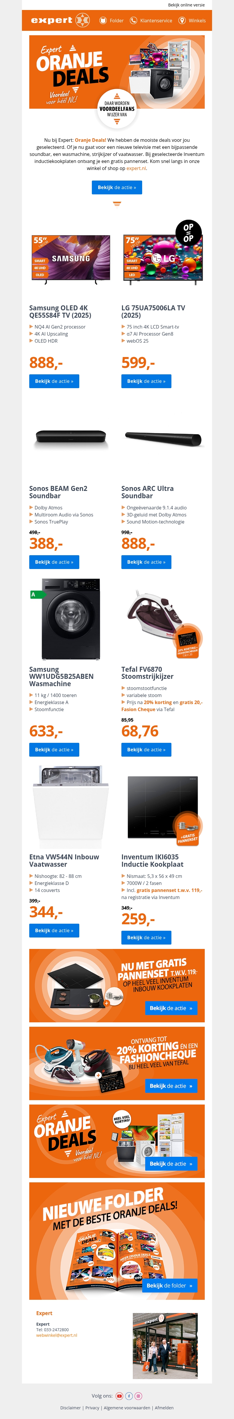 🧡 Jouw Oranje Deals van deze week 🧡 Jouw Oranje Deals van deze week