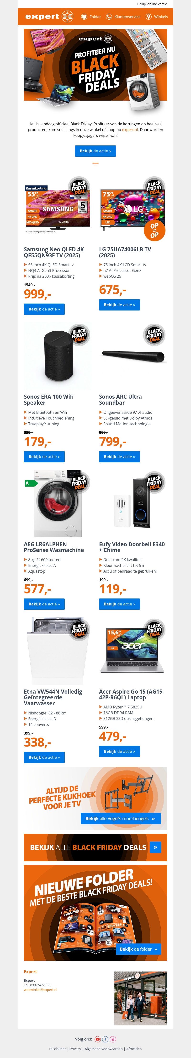 Onze beste Black Friday elektronica deals! ๐ โซ Onze beste Black Friday elektronica deals! ๐ โซ