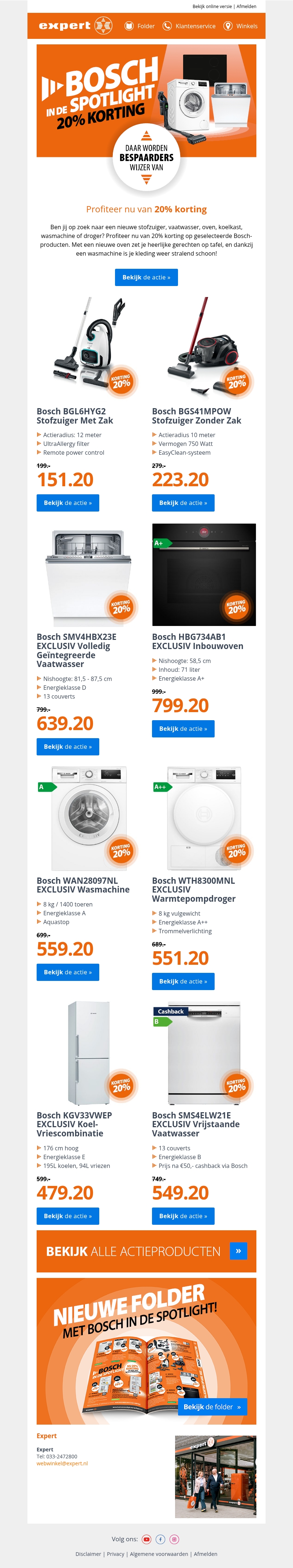 In de spotlight: 20% korting op de beste Bosch producten!🧡 In de spotlight: 20% korting op de beste Bosch producten!🧡