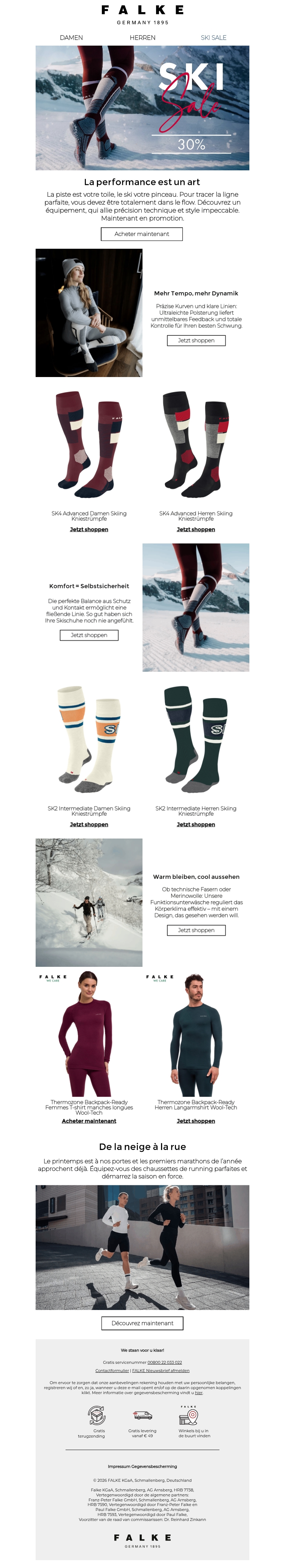 -30% op geselecteerde ski-highlights -30% op geselecteerde ski-highlights