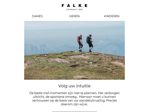 Wandelen begint met de juiste basis.