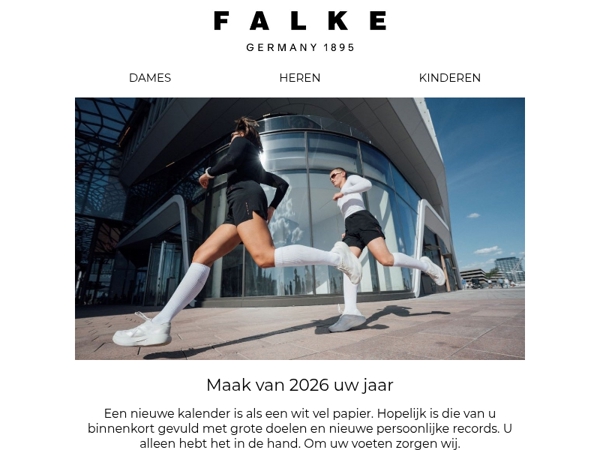 Sportief het nieuwe jaar starten