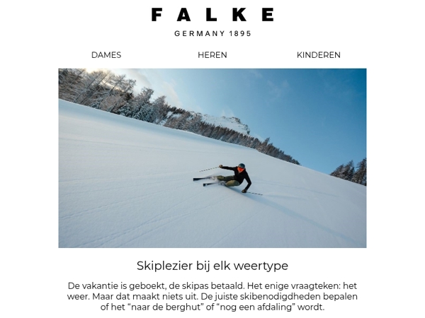 Klaar voor elk weertype? Uw persoonlijke skiaanbevelingen