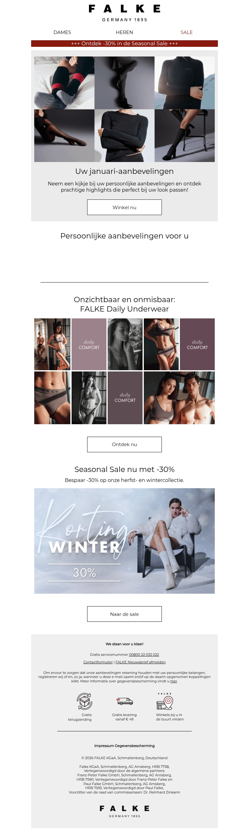 Januari-highlights: Uw favorieten! Januari-highlights: Uw favorieten!