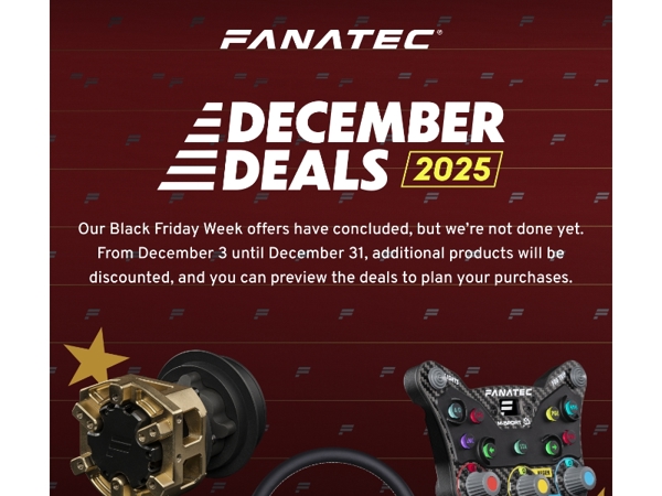December Deals Are Warming Up