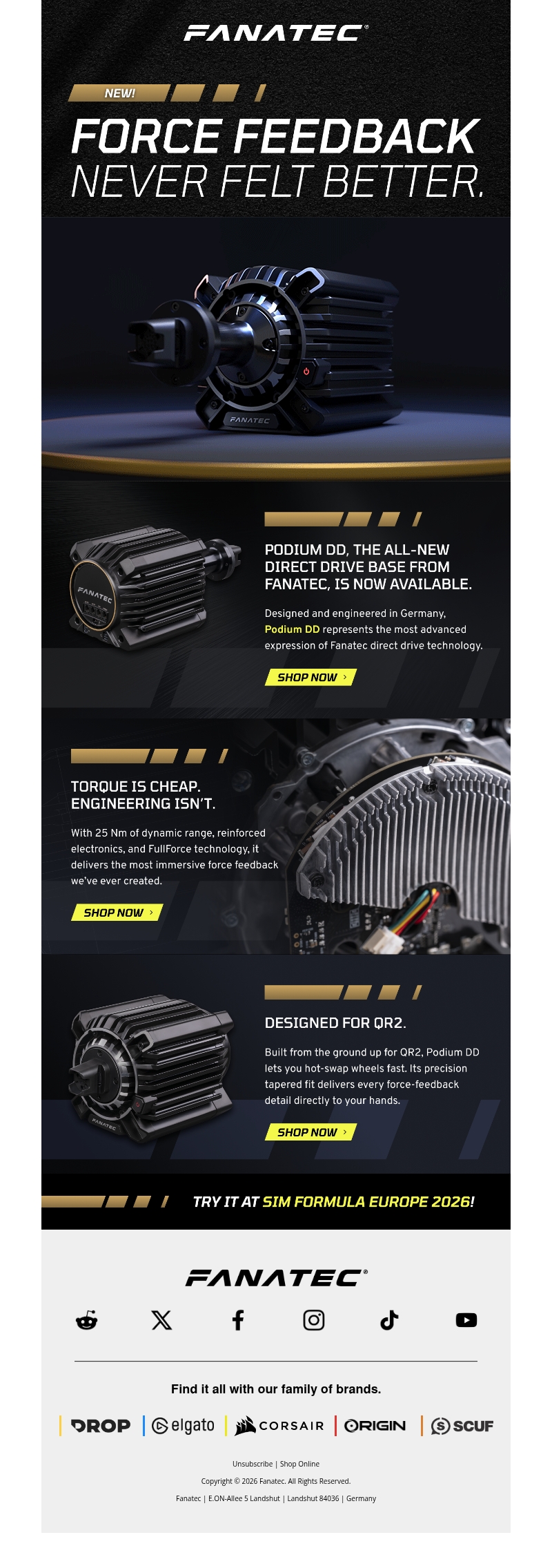 New Podium DD Available Now New Podium DD Available Now