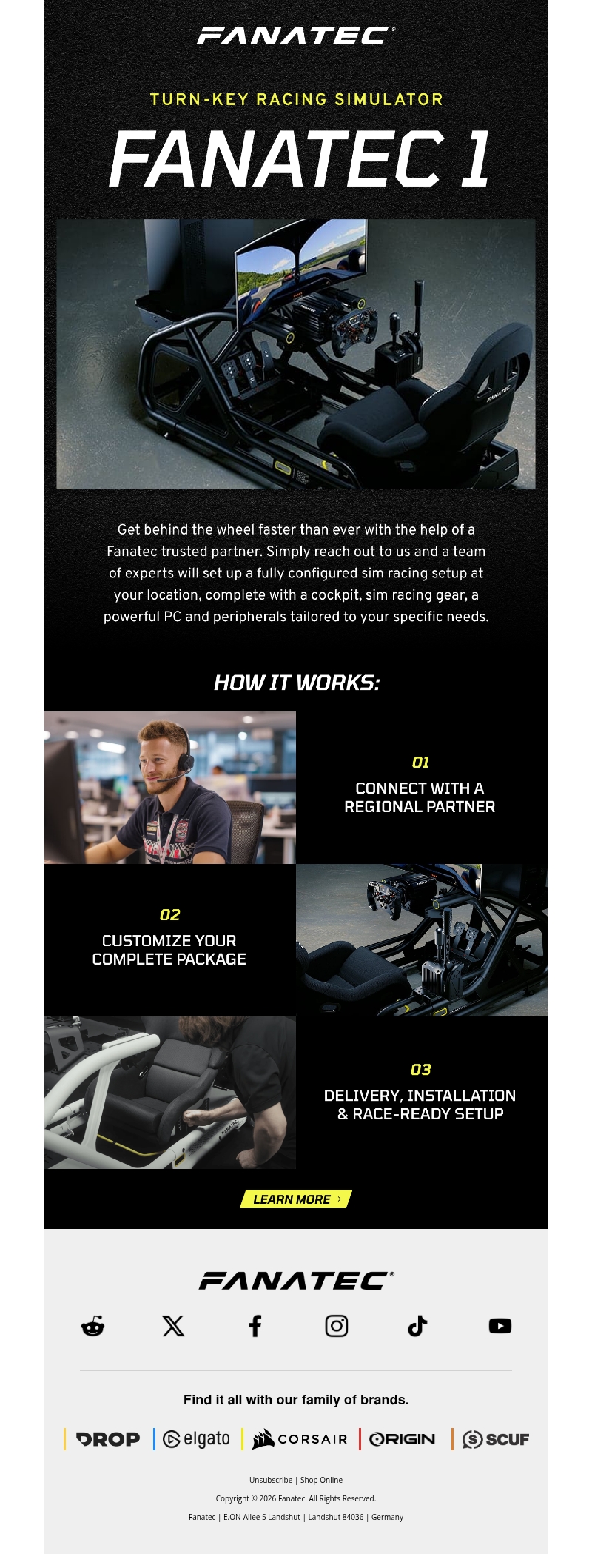 FANATEC 1: A Complete Sim, Expert-Configured FANATEC 1: A Complete Sim, Expert-Configured