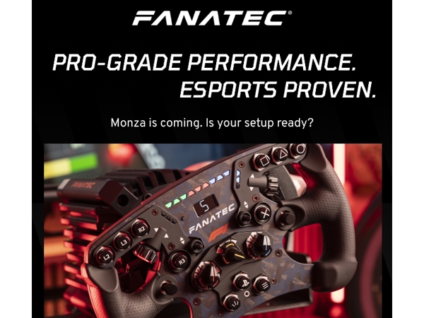 Built For Speed. Monza Awaits.