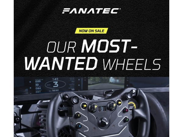 Fanatec Favorites, Now On Sale
