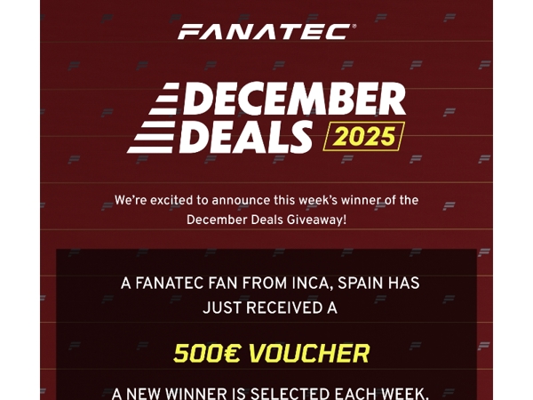 📩 This Week’s  Giveaway Winner