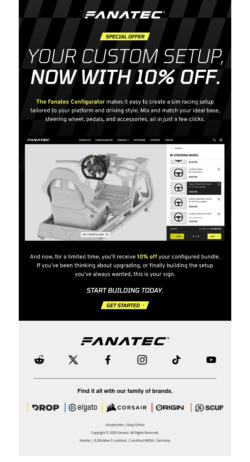 Build It Your Way. Save 10%. Build It Your Way. Save 10%.