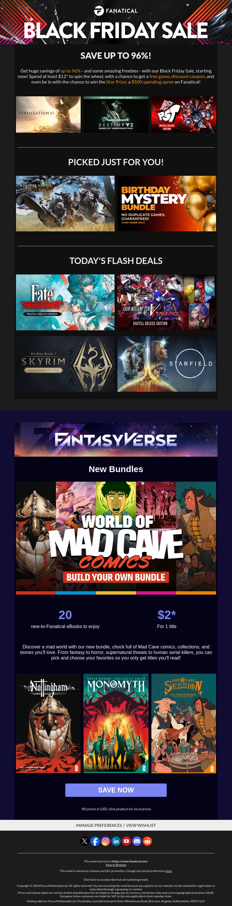 Black Friday Begins Now! Black Friday Begins Now!