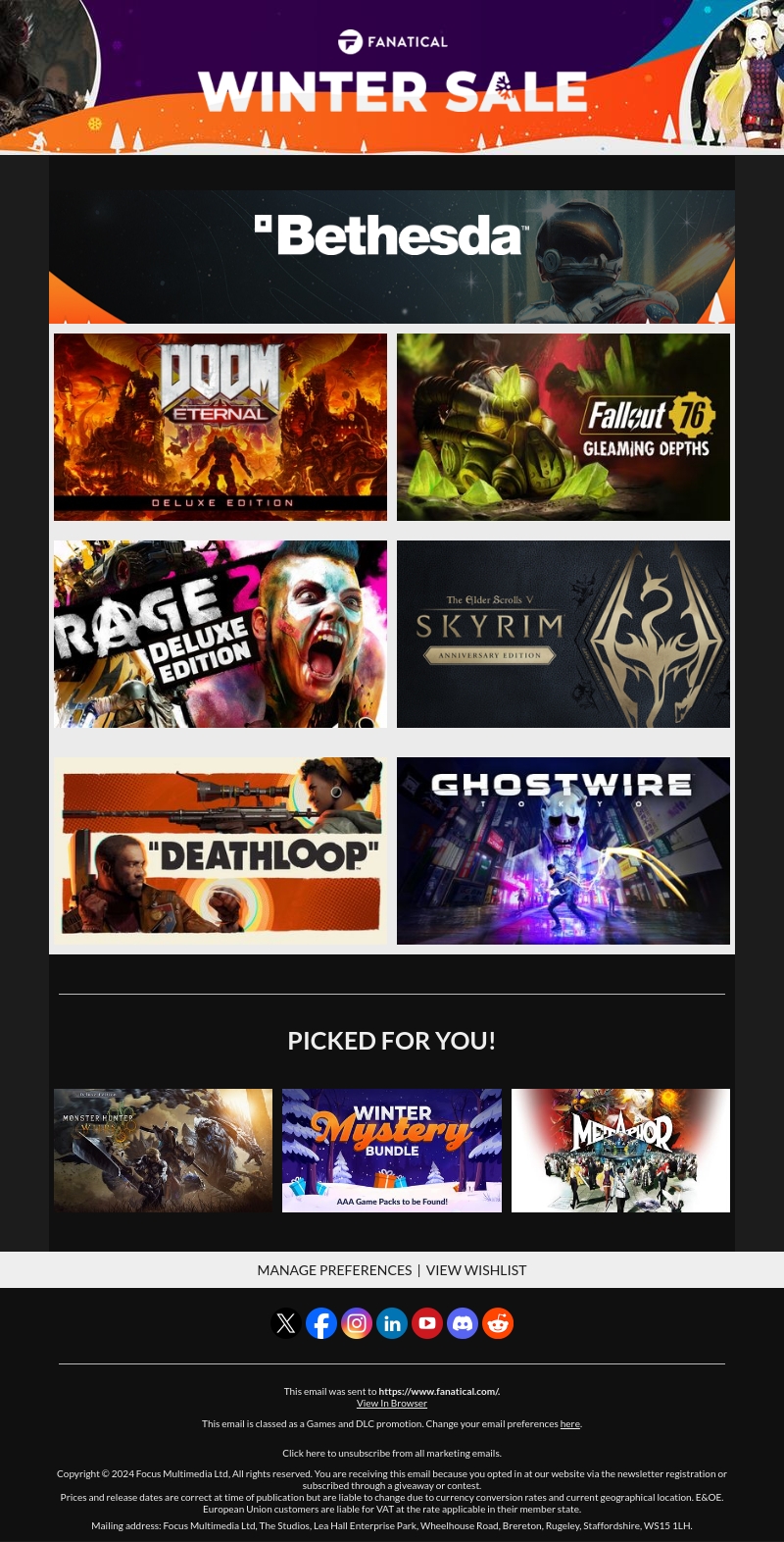 Fallout-sized savings on top Bethesda titles! Fallout-sized savings on top Bethesda titles!