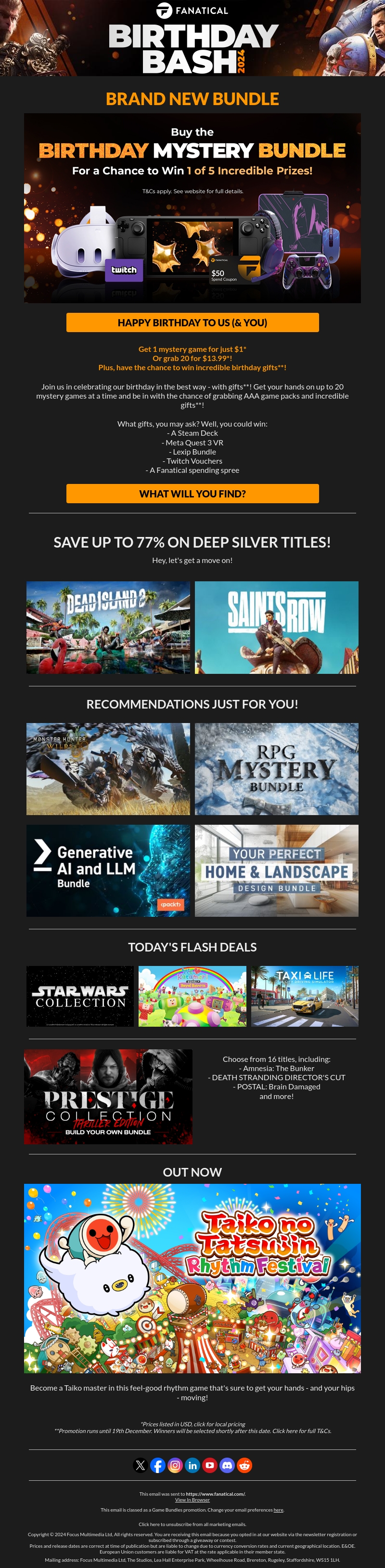 We've got a gift for you! We've got a gift for you!