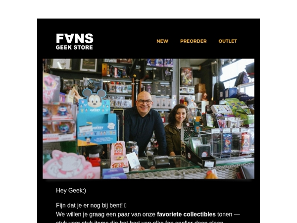 Bekijk de FANS favorieten :)