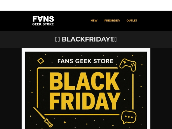 BLACK FRIDAY is hier 😍