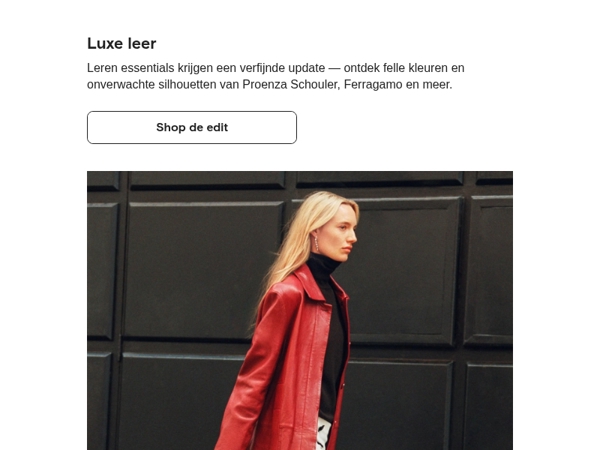 Klaar voor de leren looks van AW25?