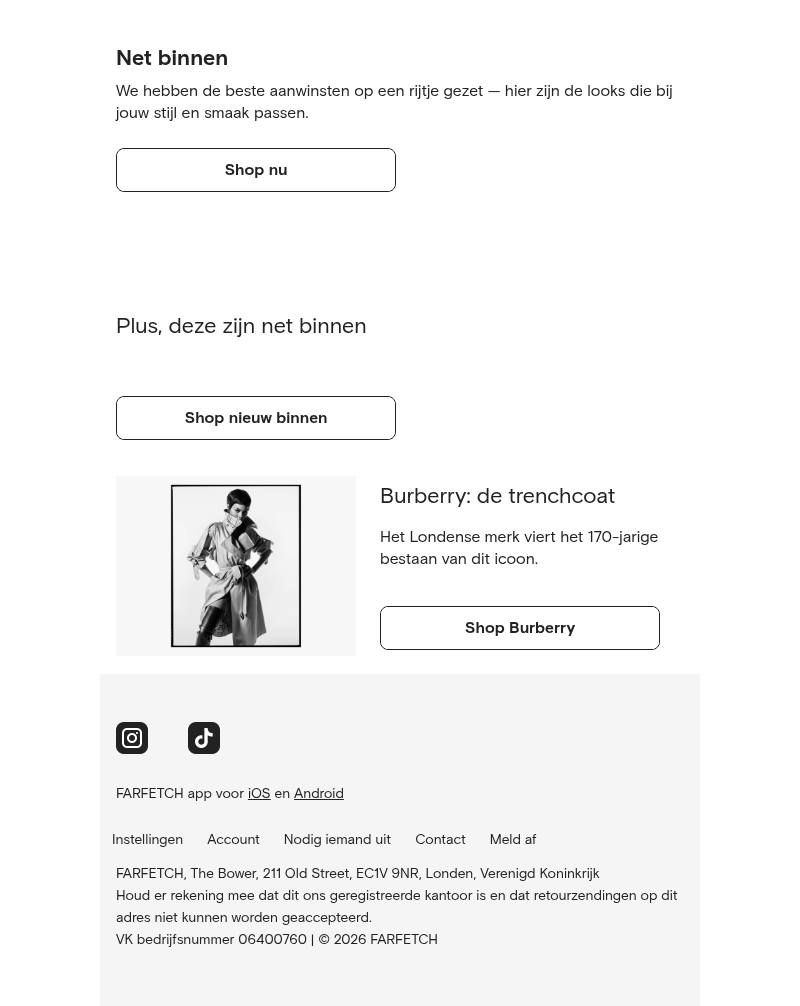 Nieuw binnen, speciaal voor jou Nieuw binnen, speciaal voor jou