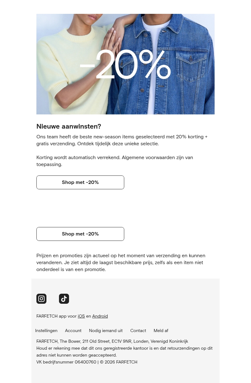 20% korting op Ganni tot Rotate Birger Christensen 20% korting op Ganni tot Rotate Birger Christensen