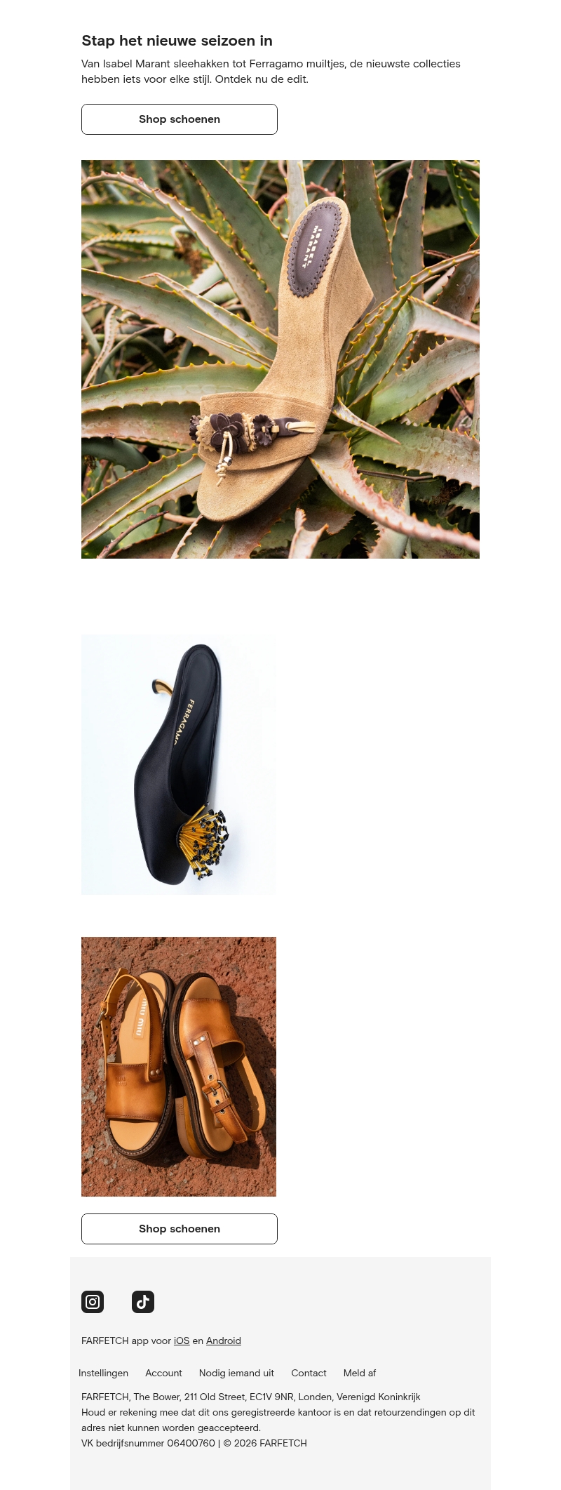 Nieuw seizoen, nieuwe schoenen Nieuw seizoen, nieuwe schoenen