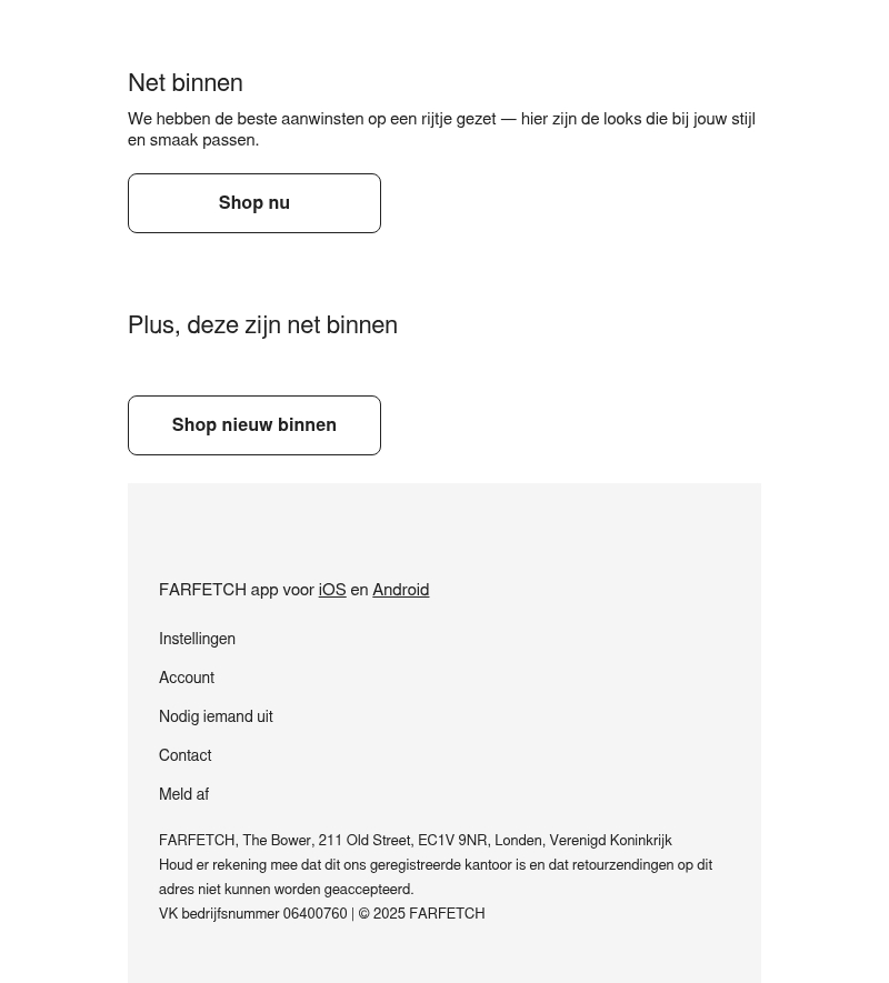 Nieuw binnen, speciaal voor jou Nieuw binnen, speciaal voor jou