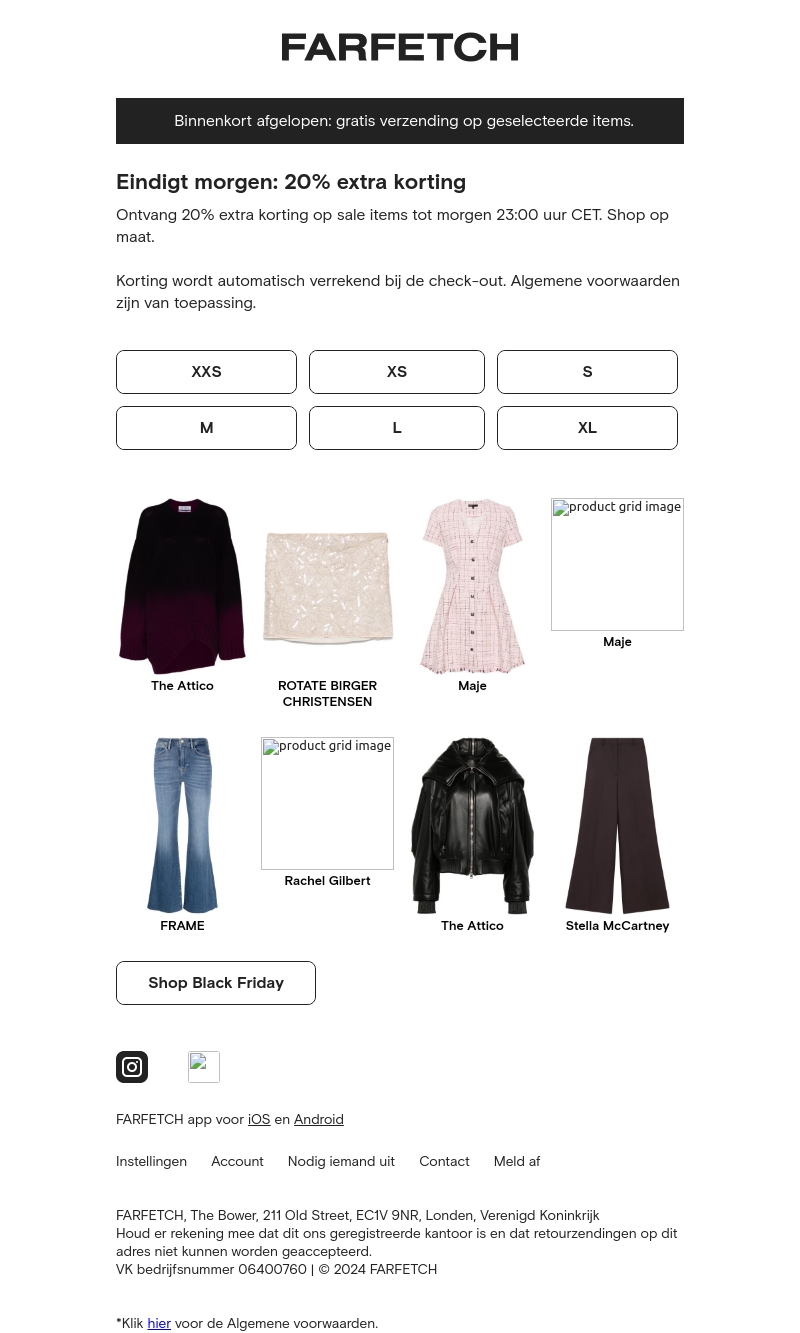 Black Friday: shop kleding op maat Black Friday: shop kleding op maat