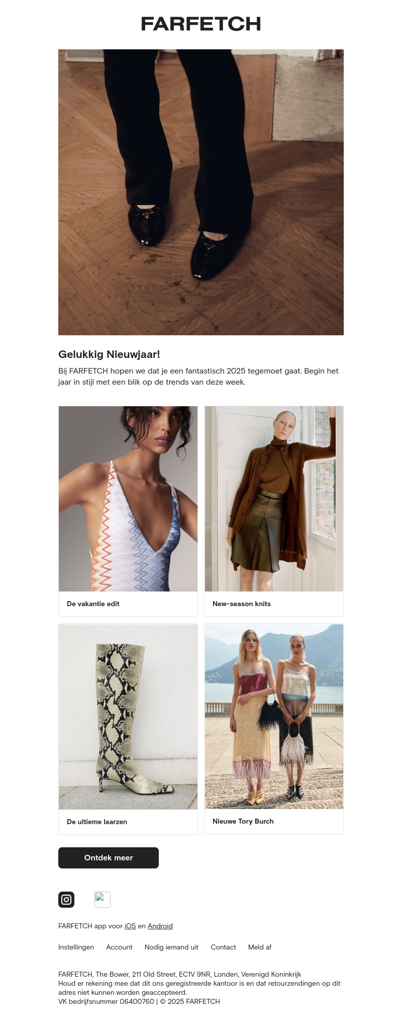 Gelukkig Nieuwjaar van FARFETCH Gelukkig Nieuwjaar van FARFETCH