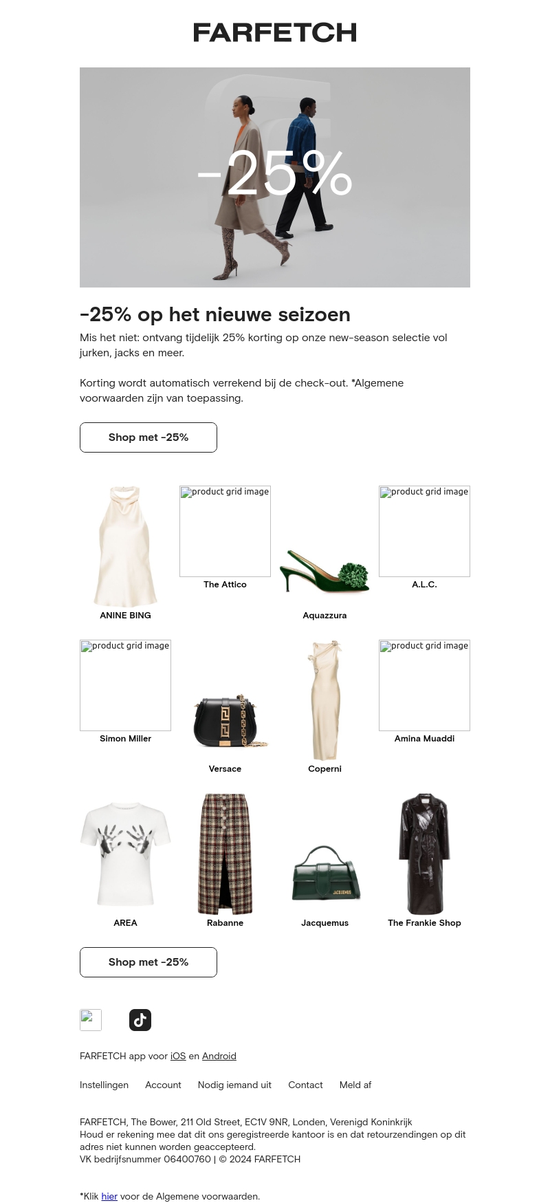 Geniet van 25% korting op jurken, jacks en meer Geniet van 25% korting op jurken, jacks en meer