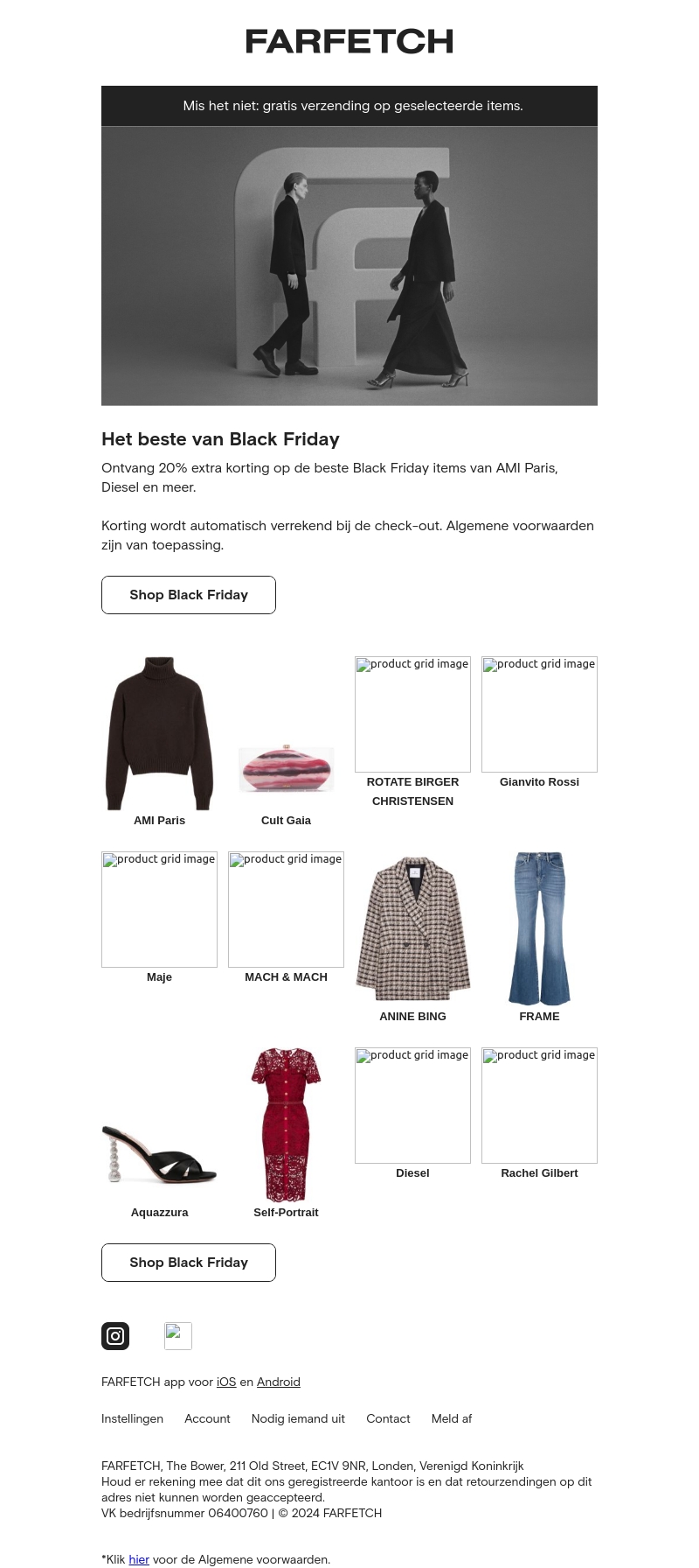 Happy Black Friday! Ontvang 20% extra korting Happy Black Friday! Ontvang 20% extra korting