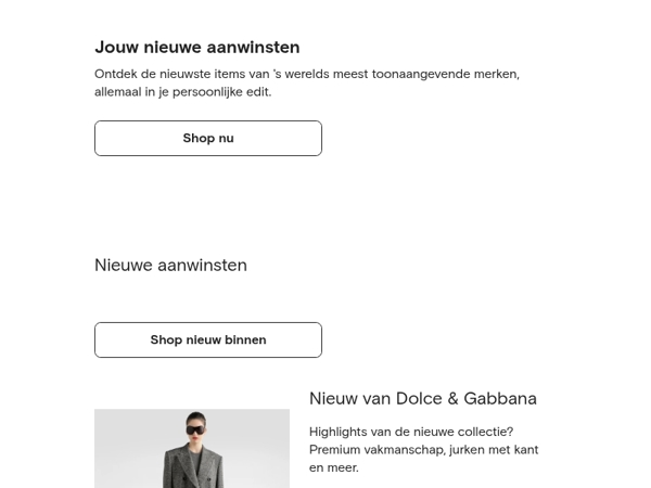 Nieuw binnen: jouw persoonlijke edit