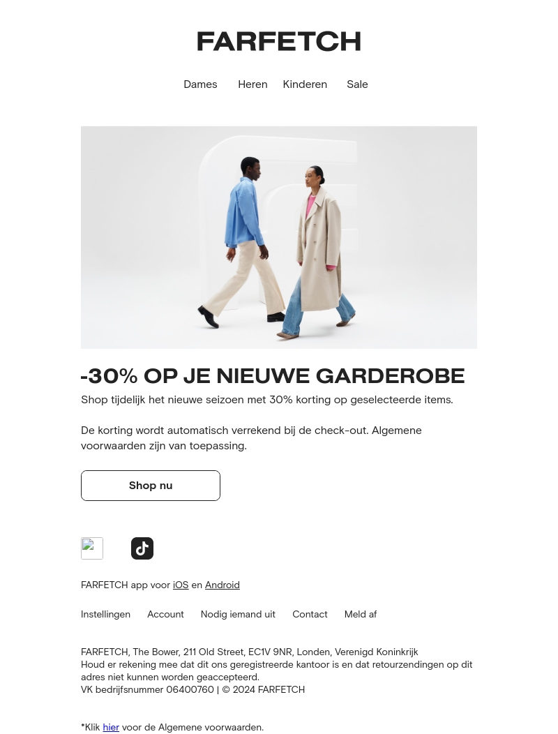 New-season collecties nu met 30% korting New-season collecties nu met 30% korting
