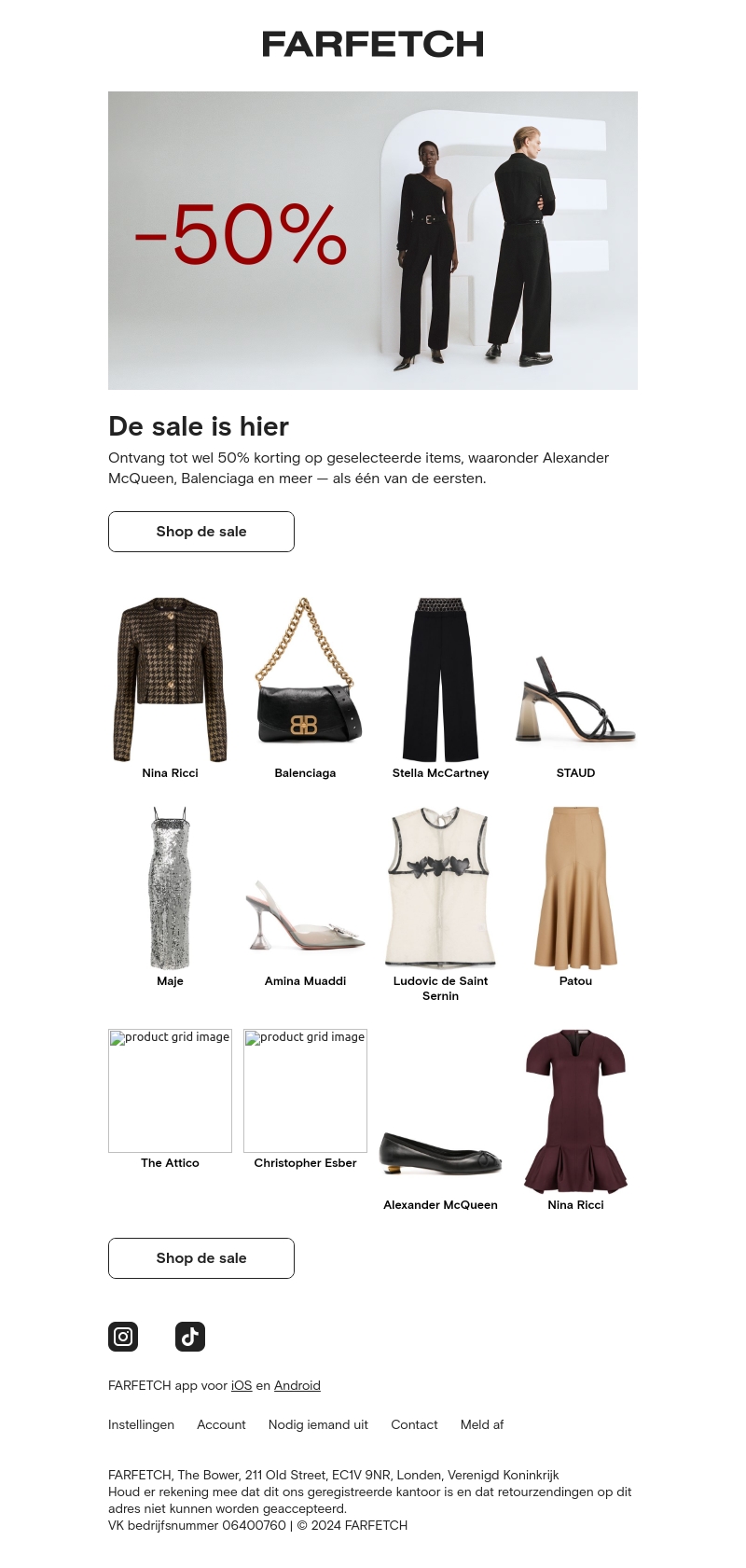 Nu tot wel 50% korting Nu tot wel 50% korting