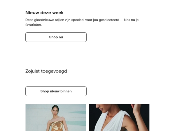 Nieuw en in jouw stijl