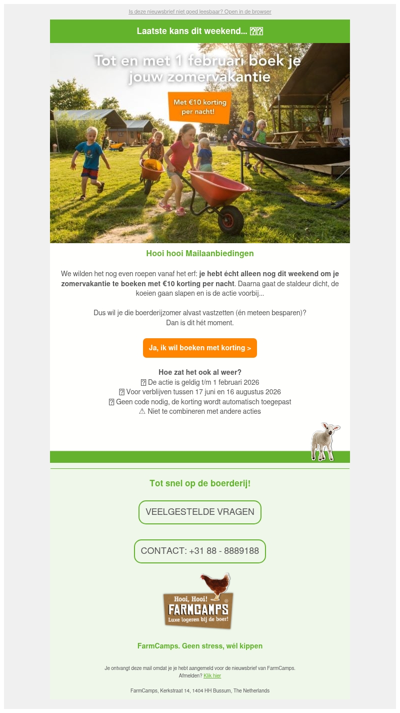 Lach niet als een boer met kiespijn Mailaanbiedingen! Lach niet als een boer met kiespijn Mailaanbiedingen!