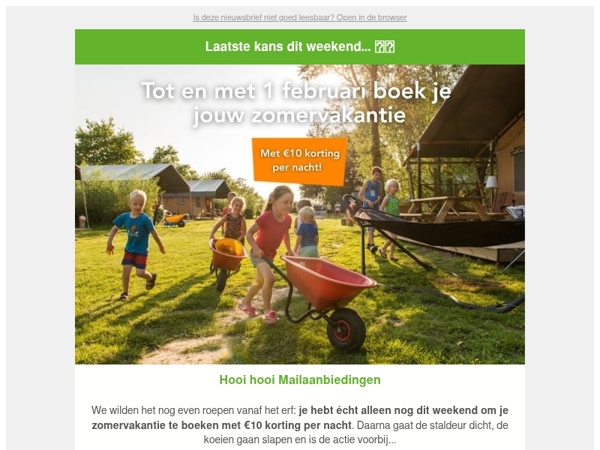 Lach niet als een boer met kiespijn Mailaanbiedingen!