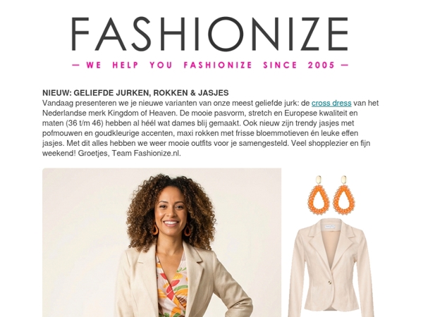 NIEUW: Geliefde Jurken, Rokken & Jasjes 😍