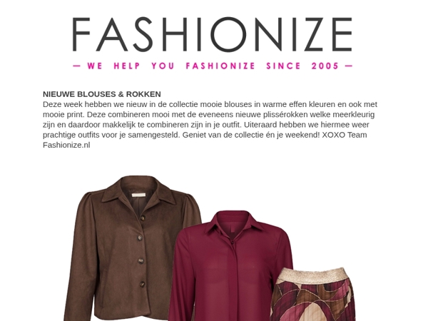 NIEUW: Stijlvolle Blouses & Rokken | Shop je Outfit🤩